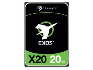 Seagate Exos X20 ST20000NM007D 20TB 7200 RPM 256MB Cache 3.5" Internal Hard Drive